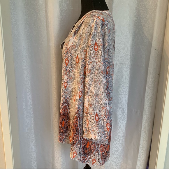 LILA ROSE TUNIC BLOUSE TOP Sz: XL - Picture 7 of 8